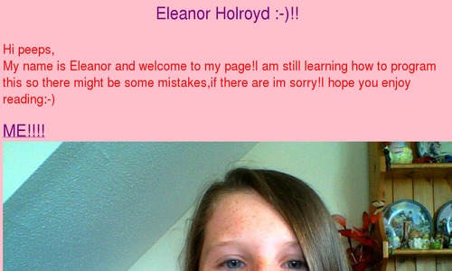 Thumbnail of Eleanor Holroyd's Website